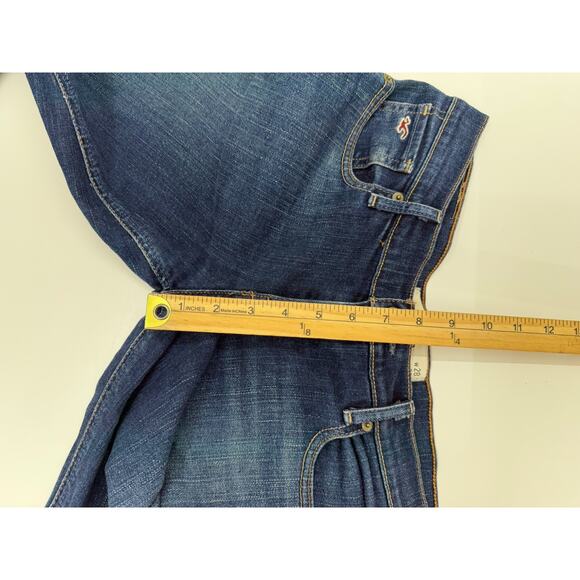 Hollister Juniors Jeans Size 7L Dark Social Stretch Denim Jeans - Picture 8 of 11